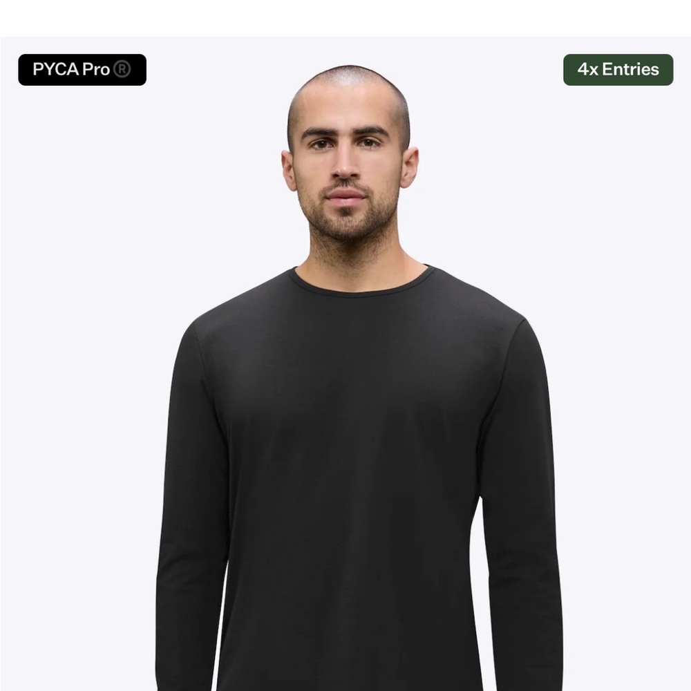 Cuts Clothing Charcoal Long Sleeve Tee